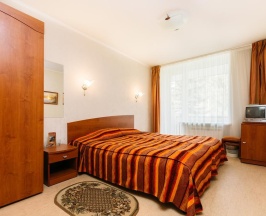 Номер стандарт с 1 двуспальной кроватью в Калевала