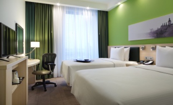 Двухместный номер Стандарт 2 отдельные кровати в Hampton by Hilton Minsk City Centre