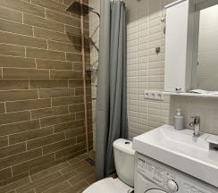 1-комнатные апартаменты студия с 1 двуспальной кроватью в Баринн