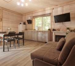 Семейные апартаменты с беседкой в Пасторское озеро