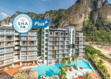 Двухместный номер Standard с видом на бассейн 2 отдельные кровати в Sea Seeker Krabi Resort