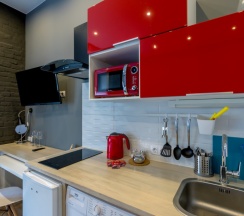 Апарт-отель М149, Студия Red, Московский пр-т 149б в Rentalspb