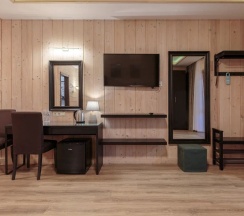 Номер Полулюкс с видом на Вуоксу в Жемчужина