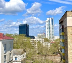 Двухместный номер Economy с видом на город двуспальная кровать в Меблированные Комнаты Seven 7