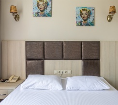 Cтандартный номер с двуспальной кроватью в Мартон Шолохова