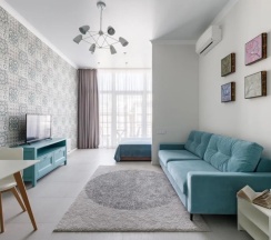 Апартаменты Deluxe с видом на море в Комплекс апартаментов "Apartments Premium" (второй корпус)
