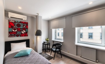 Одноместный номер Standard в Design-hotel Tchaikovsky