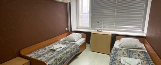 Номер эконом с 2 односпальными кроватями в Волна