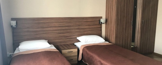 Номер эконом с 2 односпальными кроватями (с завтраком) в Магистраль