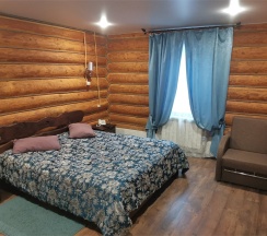 Двухместный номер с большой кроватью в Лесная сказка