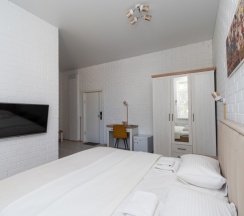 Двухместный номер (Building 3) Комфорт двуспальная кровать в Ателика Улиткино