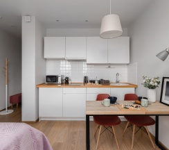 Astra - 2х местные апартаменты-студия у Ботанического сада (7 этаж) в Smart Lofts Moscow