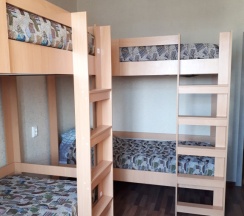 Кровать в общем номере в Байкал