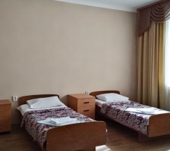 Кровать в 6-местном общем номере в Smart Hotel KDO Липецк