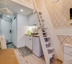 Двухуровневая студия стандарт двухместная в Sokroma Фонтанный дом