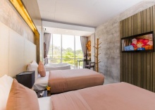 Двухместный номер Superior с частичным видом на море 2 отдельные кровати в Patong Signature Boutique Hotel