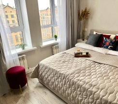 1-комнатные апартаменты улучшенные в RentFlat (Рент Флэт) на улице Матрены Наздрачевой 3/1