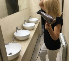 Кровать в женском 4-х местном номере в Дрим хаус