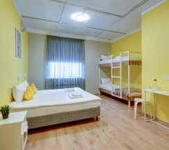 Семейный номер с собственной ванной комнатой в Лимонад