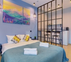 Stylish Studio Arbat View в Axis.Moscow Arbat