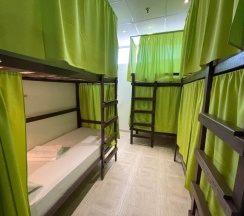 Мужской шестиместный номер (Верхнее) в Sunny Sochi Hostel