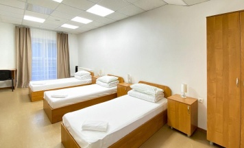 Кровать в 5-местном общем номере в Smart Hotel KDO Петрозаводск