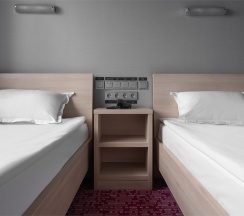 Стандарт улучшенный с двумя односпальными кроватями в Marins Park Hotel Нижний Новгород