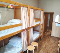 Кровать в общем 8-местном номере для женщин + ЗАВТРАК (хлопья овсяные и мультизлаковые с молоком) в Хостелы рус Самара