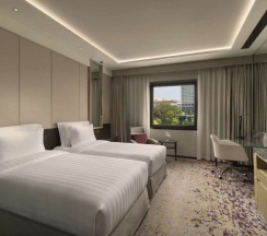 Двухместный номер Executive с видом на реку двуспальная кровать в Kempinski Hotel Beijing Yansha Center