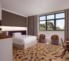 Двухместный номер Intourist с видом на сад 2 отдельные кровати в Intourist Hotel Baku