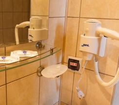 Двухместный двухкомнатный номер I категории "Комфорт" с одной двуспальной кроватью в Фридрихсхофф