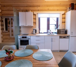 Дом с баней, камином и террасой 4+2 в Snhaus