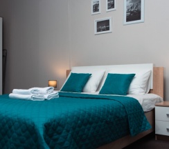 Семейная трехместная комната с общей ванной комнатой в МК Мокко