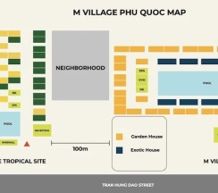 Двухместный номер Tropical (2 отдельные кровати) в M Village Phu Quoc