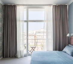 Апартаменты Deluxe с видом на море в Комплекс апартаментов "Apartments Premium" (второй корпус)