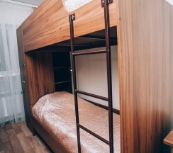 Кровать в 4-местном общем номере в Арт-Ульяновск