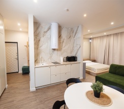Квартира-студия 55 м2 (ТАУКЕЛЬ ДОМБАЙ) в Гринч