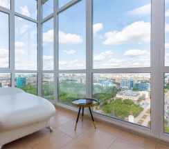 К–294, этаж 23, панорамное окно в Gosh.rent