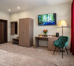 Полулюкс с 1 двуспальной кроватью в Мёд