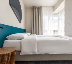 Улучшенный Стандарт с 1 кроватью King-size или 2 односпальными кроватями 90х200см в Нега