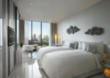 Двухместный номер So Cozy with City Skyline View 2 отдельные кровати в SO/ Bangkok