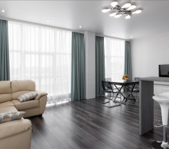Апартаменты с кухней и кроватью «King-size» в Parallel Congress by Stellar Hotels Krasnodar