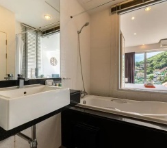 Двухместная студия Superior двуспальная кровать в Chic Condo Karon by RESAVA