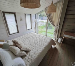 Коттедж с красивым видом из окна в Бали