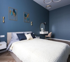 3-местные 2-комнатные апартаменты люкс с 1 двуспальной кроватью в Hugge Place