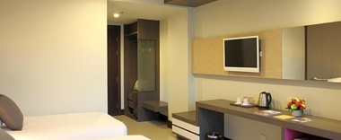 Двухместный номер Executive двуспальная кровать в Crystal Suites Suvarnabhumi Airport