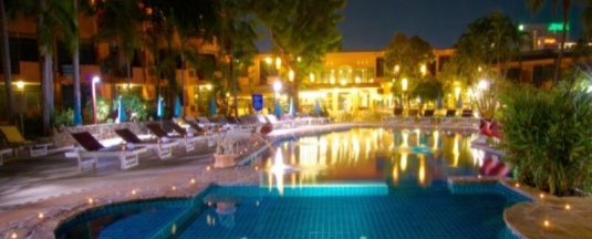 Двухместное бунгало 2 отдельные кровати в Peace Resort Pattaya