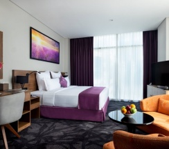 Двухместный полулюкс двуспальная кровать в Park Regis Business Bay