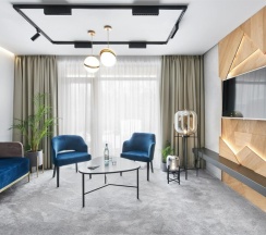 Двухместный люкс с ванной двуспальная кровать в Б.О.Р.