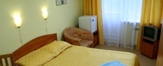 Номер стандарт с 1 двуспальной кроватью, 1 категория (с путевкой) в Волга
